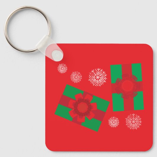 Weihnachtsgeschenke Schlüsselanhänger (Vorderseite)