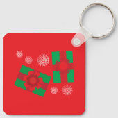 Weihnachtsgeschenke Schlüsselanhänger (Rückseite)