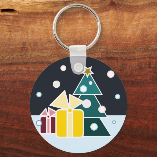 Weihnachtsgeschenke Schlüsselanhänger (Vorderseite)