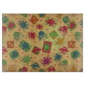 Weihnachtsgeschenke Schneidebrett (Vorderseite)