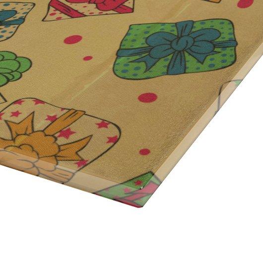 Weihnachtsgeschenke Schneidebrett (Ecke)