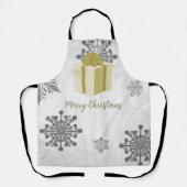 Weihnachtsgeschenke Schürze (Vorderseite)