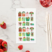 Weihnachtsgeschenke Serviette (Beispiel)