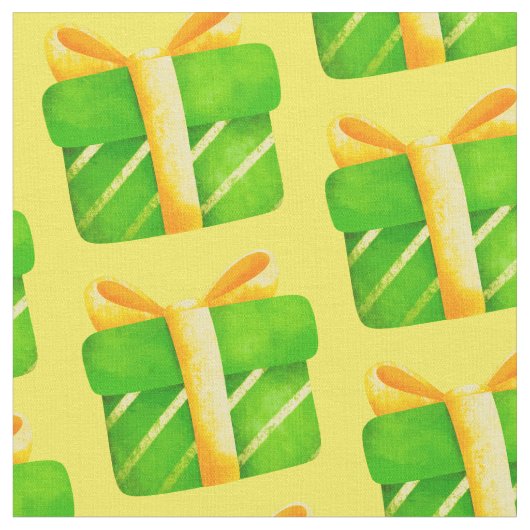 Weihnachtsgeschenke Stoff (Nahaufnahme)