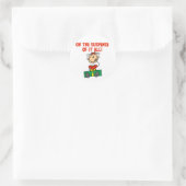 Weihnachtsgeschenke Suspense Tshirts und Geschenke Runder Aufkleber (Tasche)