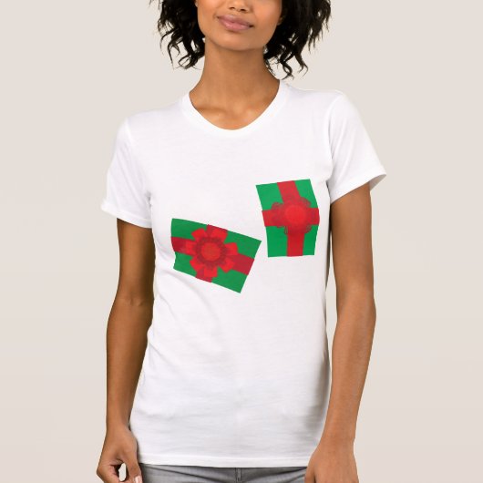 Weihnachtsgeschenke T-Shirt (Vorderseite)
