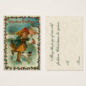 Weihnachtsgeschenke Tags (Vorne & Hinten)