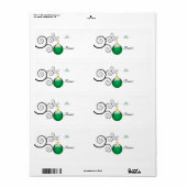 Weihnachtsgeschenke Tags (Vorne)