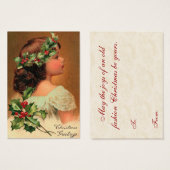 Weihnachtsgeschenke Tags (Vorne & Hinten)