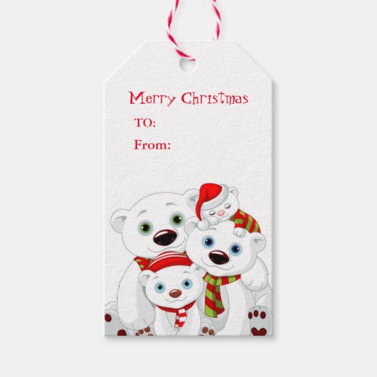 Weihnachtsgeschenke Tags Geschenkanhänger (Vorderseite)