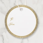 Weihnachtsgeschenke Tags Geschenkanhänger (Rückseite)