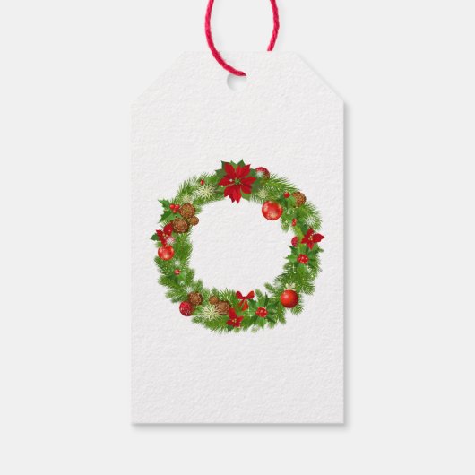 Weihnachtsgeschenke Tags Geschenkanhänger (Rückseite)