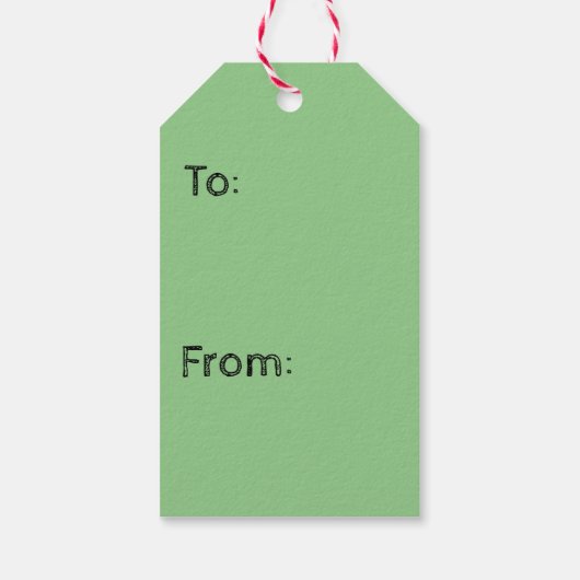 Weihnachtsgeschenke Tags Geschenkanhänger (Rückseite)