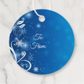 Weihnachtsgeschenke Tags Geschenkanhänger (Rückseite)