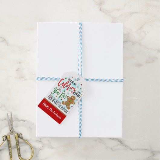 Weihnachtsgeschenke Tags Geschenkanhänger (Mit Garn)