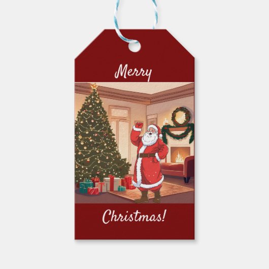 Weihnachtsgeschenke Tags Geschenkanhänger (Vorderseite)