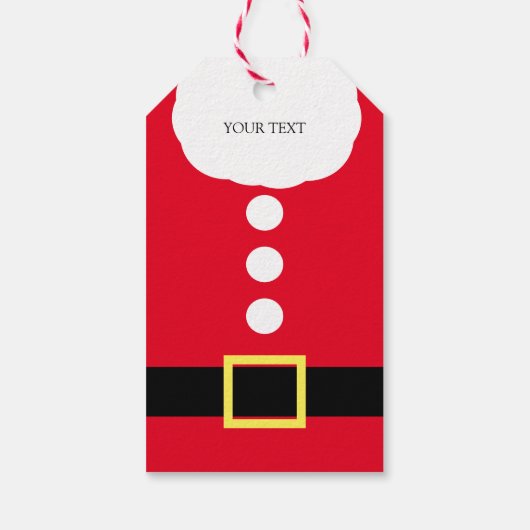 Weihnachtsgeschenke Tags Geschenkanhänger (Rückseite)