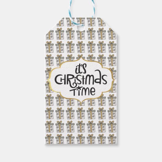 Weihnachtsgeschenke Tags Geschenkanhänger (Vorderseite)