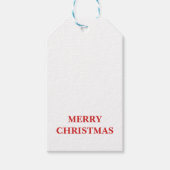 Weihnachtsgeschenke Tags Geschenkanhänger (Vorderseite)