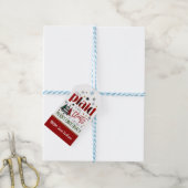 Weihnachtsgeschenke Tags Geschenkanhänger (Mit Garn)