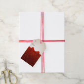 Weihnachtsgeschenke Tags/Rotes Band Geschenkanhänger (Mit Garn)