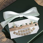 Weihnachtsgeschenke Tags Rustikale Feuerstelle Jag Geschenkanhänger