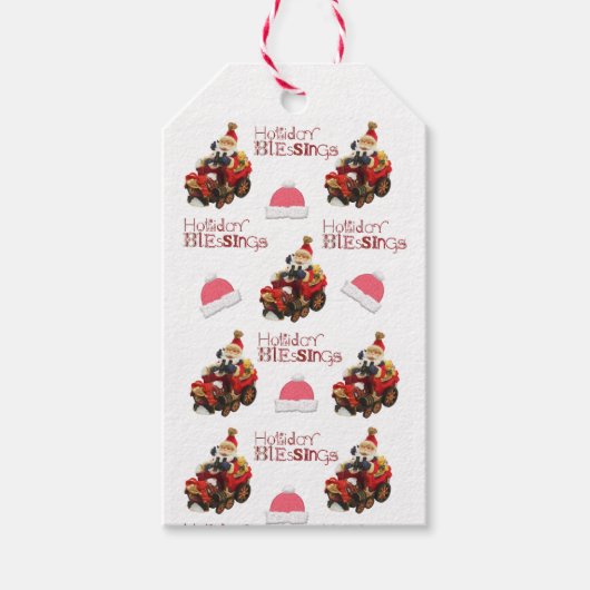 Weihnachtsgeschenke Tags Segen Geschenkanhänger (Vorderseite)