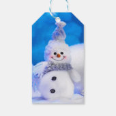 Weihnachtsgeschenke Tags/Snowman Geschenkanhänger (Rückseite)