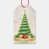 Weihnachtsgeschenke Tags/Weihnachtsbaum Geschenkanhänger (Rückseite)