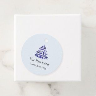 Weihnachtsgeschenke Tags, Weihnachtsbaum-Tag Geschenkanhänger