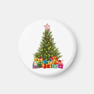 Weihnachtsgeschenke Tannenbaum vintage Weihnachtss Magnet