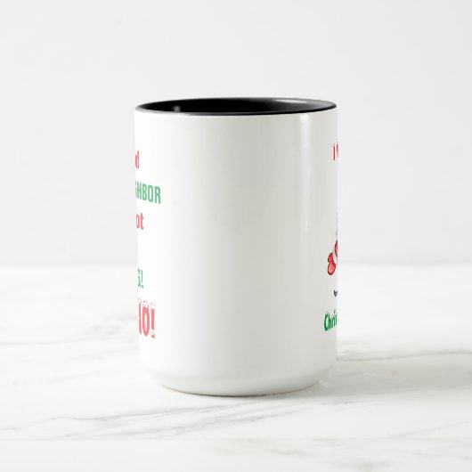 Weihnachtsgeschenke Tasse - Rob Your Neighbour (Zentrum)