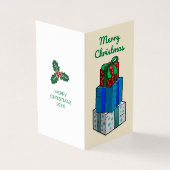 Weihnachtsgeschenke und Geschenke (Vorderseite)