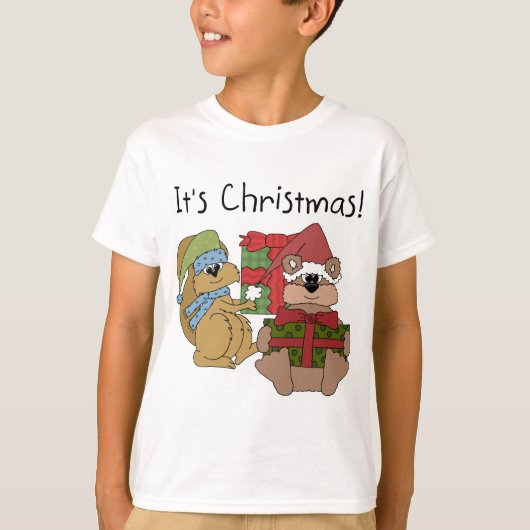 Weihnachtsgeschenke und Geschenke T-Shirt (Vorderseite)