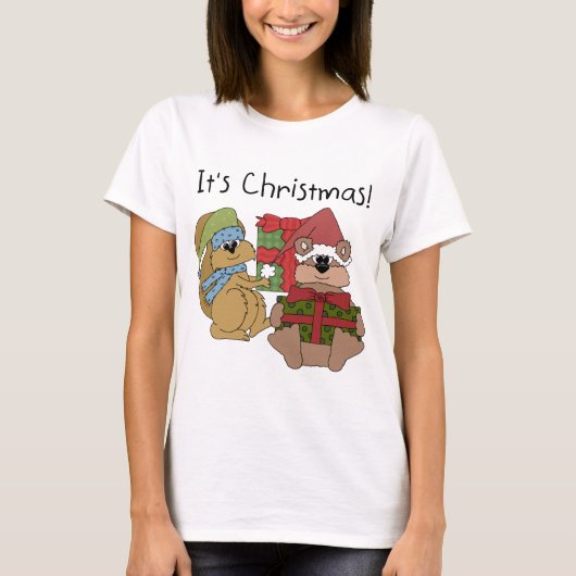 Weihnachtsgeschenke und Geschenke T-Shirt (Vorderseite)