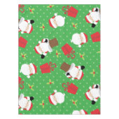 Weihnachtsgeschenke und Holly Holiday Tablecloth Tischdecke (Vorderseite)