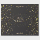 Weihnachtsgeschenke und Ihre Wünsche Persönlich Geschenkpapier (Flach)