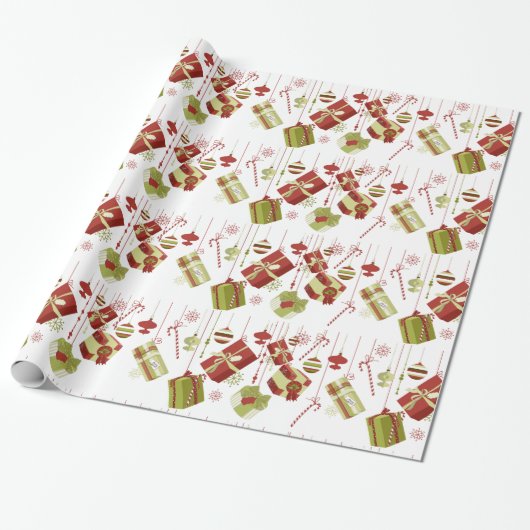 Weihnachtsgeschenke und Ornamente Umschlagpapier Geschenkpapier (Ungerollt)