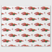 Weihnachtsgeschenke und Pfefferminze Geschenkpapier (Flach)