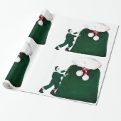 Weihnachtsgeschenke und riesiges Geschenkpapier (Ungerollt)