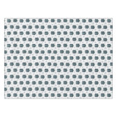 Weihnachtsgeschenke und Schneeflocken Tischdecke (Vorderseite (Horizontal))