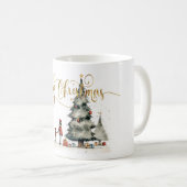 Weihnachtsgeschenke unter dem Baum Kaffeetasse (VorderseiteRechts)