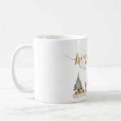 Weihnachtsgeschenke unter dem Baum Kaffeetasse (Links)