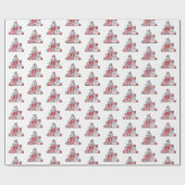 Weihnachtsgeschenke Urlaubspapier Geschenkpapier (Flach)