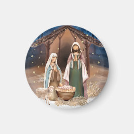 Weihnachtsgeschenke von Nativity Scene Magnet