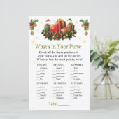 Weihnachtsgeschenke Was ist in deinem Handtaschens (Stehend Vorderseite)