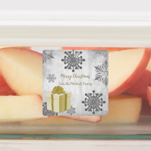 Weihnachtsgeschenke Weihnachtsgebäck Labels Etiketten (Befestigt)