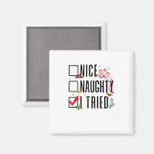 Weihnachtsgeschenke Weihnachtsliste Nizza Schönhei Magnet (Vorderseite/Rückseite)