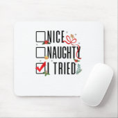 Weihnachtsgeschenke Weihnachtsliste Nizza Schönhei Mousepad (Mit Mouse)