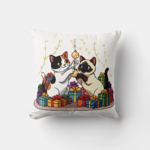 Weihnachtsgeschenke & Weihnachtsschmuck Katzen Kissen